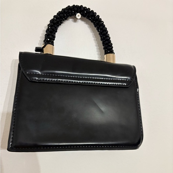 Mini Clutch Bag with Beaded Handle - Picture 6 of 6